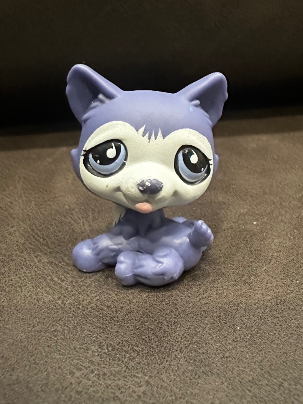Littlest pet shop husky dog